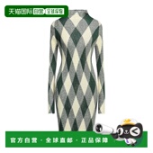 巴宝莉 舒适时尚 女士 green绿色 紧身连衣裙 香港直邮Burberry