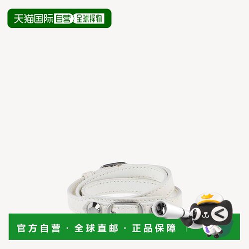 自营欧洲直邮Balenciaga巴黎世家 City Triple女士羊皮革手链手镯