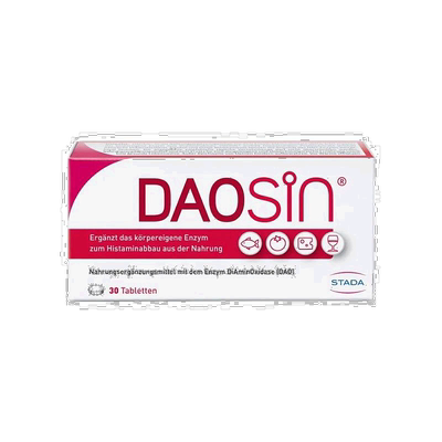 Stada二胺氧化酶膳食补充剂促进肠胃组胺分解温和30粒