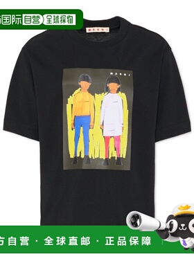 香港直邮Marni 印花T恤 M01671M00HZ