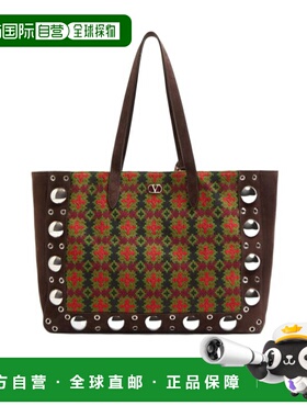 香港直邮Valentino 大号提花购物袋 YB0D58ZVX华伦天奴手提包