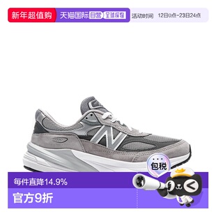 香港直邮NEW BALANCE 美产 990V6 男子复古慢跑鞋 M990GL6