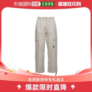 直筒抽绳工装 香港直邮Msgm MSGM 裤 男士