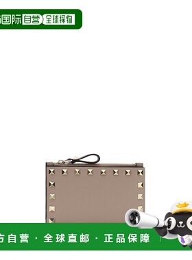 香港直邮valentino 华伦天奴 女士 铆钉卡套 8W0P0605VSH