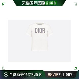 自营｜DIOR迪奥儿童白色徽标T恤