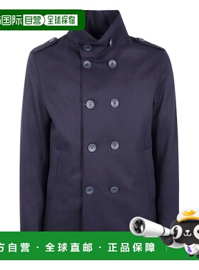 1h可退 香港直邮Herno 男士 CRUZ 大衣 PC000148U334559200BLUNAV