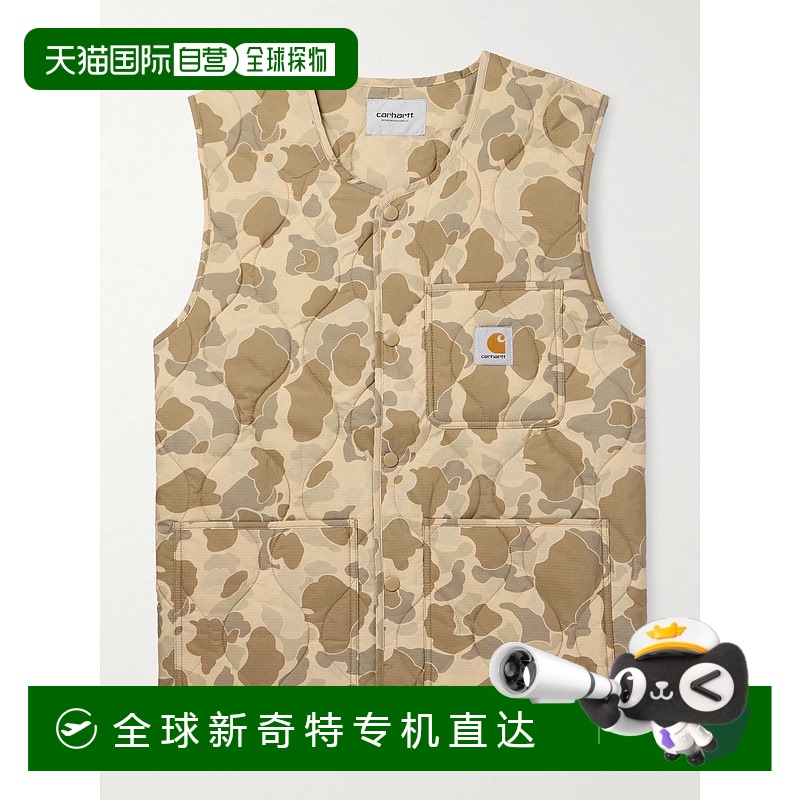 1h可退香港直邮CARHARTT WIP男士 Skyton Logo-Appliqued Recyc