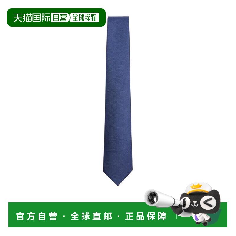 1h可退 香港直邮KITON 男士领带 UCRVKRC03A1402 SS2026 蓝色 KIT