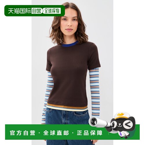 美国直邮Staud 女士 Dillon T恤