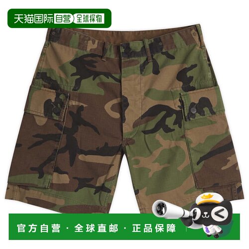 1h可退 香港直邮ralph lauren rrl 拉夫 劳伦RRL 男士 RRL 迷彩短