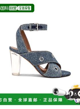 1h可退 香港直邮Alaia 女士 踝带凉鞋 AA3S069X018 舒适时尚高跟