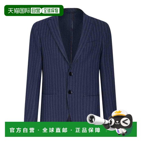 1h可退 欧洲直邮ETRO 男士夹克 MRCB000299JM504B0665 SS2024 蓝
