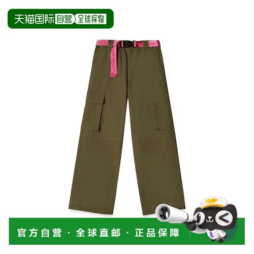 1h可退 香港直邮off-white 女童 工装裤童装 OGCF004KF23FAB001