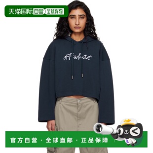 海军蓝 女士 Embroidered Indust 香港直邮off Script white