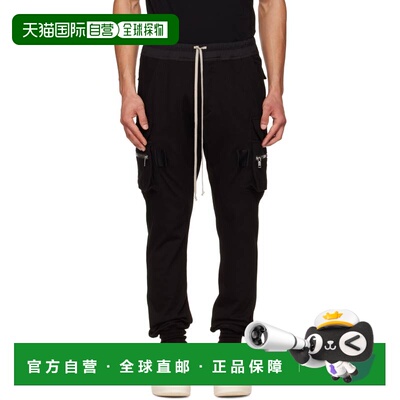 香港直邮rick owens 瑞克 欧文斯 男士 黑色 Temple Mastodon 工