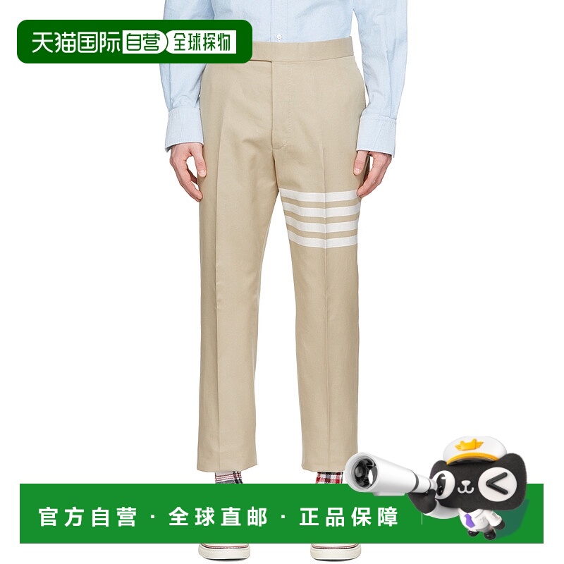 香港直邮Thom Browne 四条纹休闲长裤 MTC001H07890休闲裤直筒裤