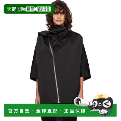 1h可退 香港直邮rick owens 瑞克 欧文斯 女士 黑色 Temple Sail