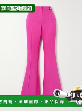 1h可退 香港直邮Versace 范思哲 女士 喇叭休闲裤 10113021A08585