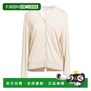 香港直邮Burberry beige米色 巴宝莉 针织开衫 舒适 女士 1h可退