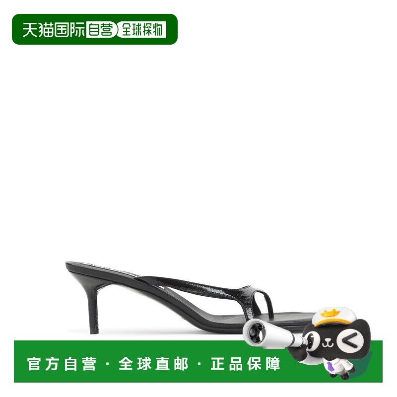 1h可退 香港直邮ACNE STUDIOS 女士凉鞋 AD0793900 SS2026 黑色图片