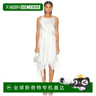 香港直邮Acne 艾克妮 1h可退 Studios 缎面蕾丝连衣裙 女士 Doyla