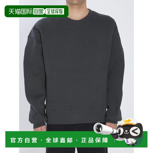 香港直邮Ami Paris 男士卫衣 USW755749020 SS2026 支付后1h可退