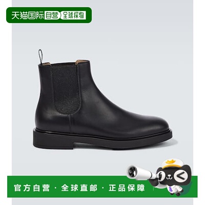 香港直邮Gianvito Rossi 吉安维托 罗西 男士 Chester 皮质短靴