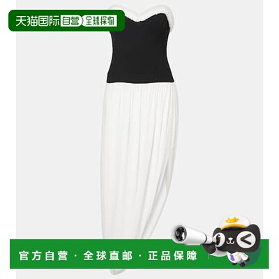 1h可退 香港直邮Simkhai 女士 Augusta 精饰紧身束胸连衣裙