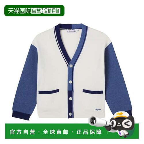 1h可退 香港直邮golden goose 男童 Loris 棉质羊绒针织开衫童装