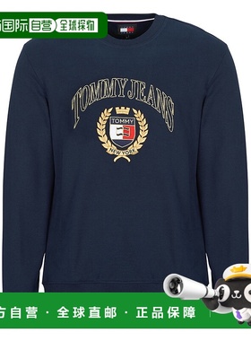 欧洲直邮Tommy Jeans  男衣服 秋冬24 卫衣 TJM REG TJ PREP CRES