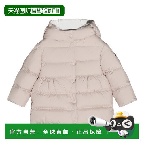 香港直邮Moncler 盟可睐 女童 浅褐色羽绒夹克童装 L29511C000035
