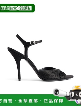 1h可退 香港直邮Balenciaga 巴黎世家 女士 Dynastie 凉鞋(黑色)