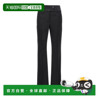 1h可退 香港直邮SALVATORE FERRAGAMO 女士休闲裤 770080NERO SS2
