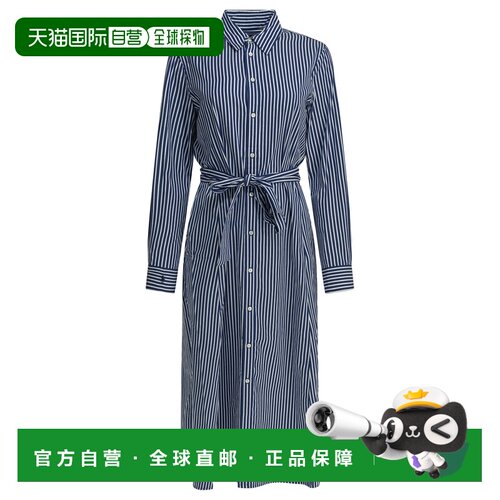 香港直邮Polo Ralph Lauren Polo 拉夫 劳伦 女士 Chemisier 带Lo