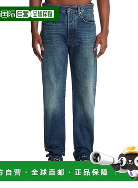 香港直邮Amiri 直筒牛仔长裤牛仔裤直筒裤 AMDNGH1031