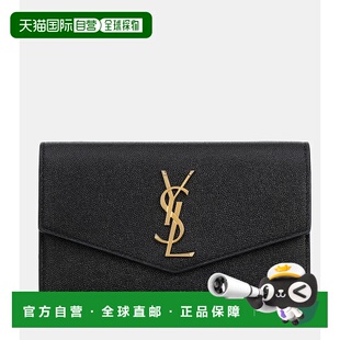 香港直邮Saint Laurent 圣罗兰 女士 Uptown 皮革链带钱包