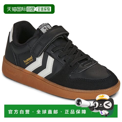 欧洲直邮hummel  童鞋 低帮板鞋 春夏 黑色 HANDBALL PERFEKT SP