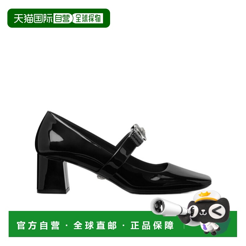 香港直邮VERSACE 粗跟高跟鞋 Women crov