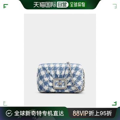 欧洲直邮rogervivier（罗杰 维维亚）女士毛圈面料单品，千鸟格图