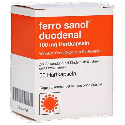 欧洲直邮德国药房 Ferro sanol高剂量补铁100毫克铁剂肠溶颗粒胶