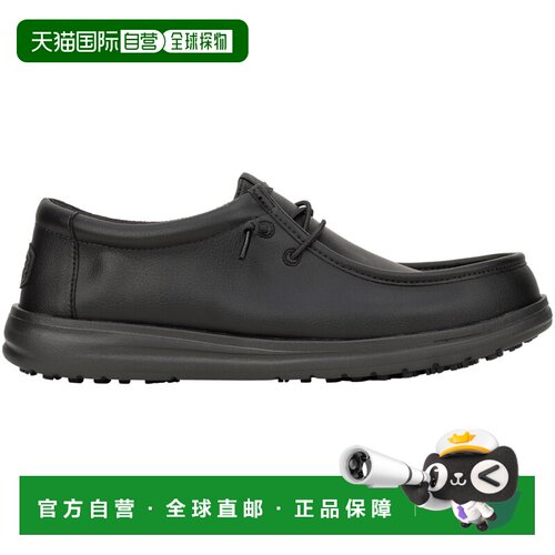 自营欧洲直邮Crocs卡骆驰 Wally Work CE Classic男士黑色合成革