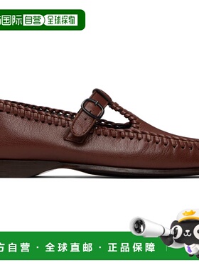 1h可退 香港直邮Hereu 女士 棕色 Alcover Supple Shiny 乐福鞋 A