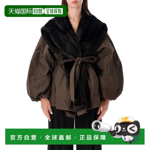 欧洲直邮MAGDA BUTRYM 女士外套 145926BROWN 【付后1h可退】