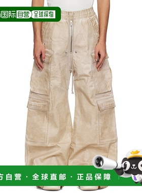 香港直邮Rick Owens Drkshdw 松紧腰牛仔工装裤 DU01E3398SCF