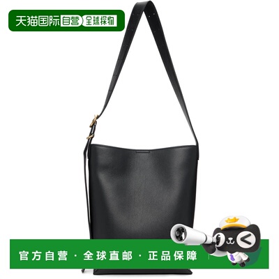 1h可退 香港直邮Jil Sander 吉尔 桑达 女士 黑色 Cannolo 托特包