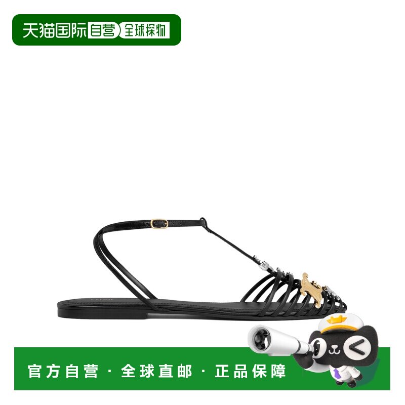 1h可退 Celine 笼形平底凉鞋 367725340C图片