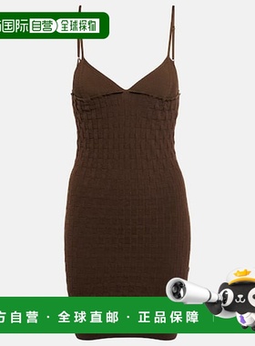 香港直邮Jacquemus 女士 La Maille Tacido 长袍迷你连衣裙包臀裙