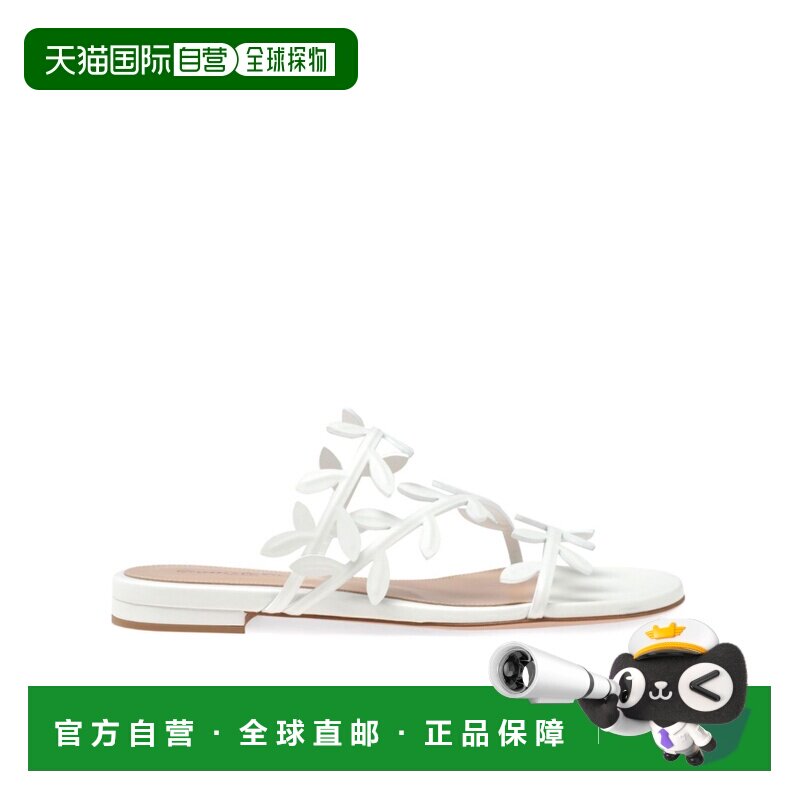 香港直邮Gianvito Rossi Flavia 一脚蹬凉鞋 G1568005RICNAP