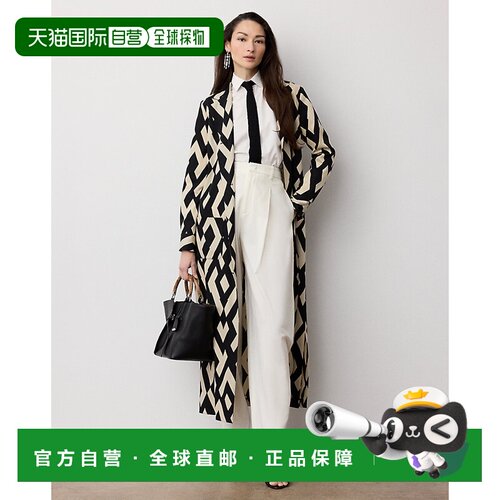 自营欧洲直邮Ralph Lauren拉夫劳伦 Harlo女士奶油色混纺羊毛锥形