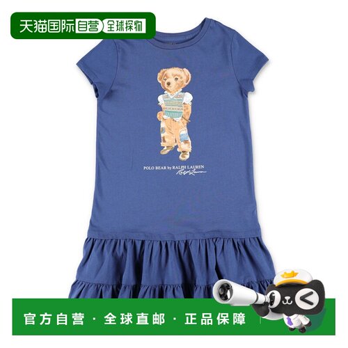 1h可退 香港直邮Polo Ralph Lauren Polo 拉夫 劳伦 女童 Ralph L